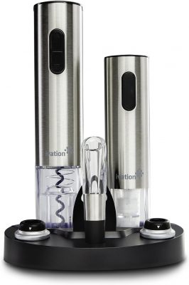 Ivation Wine Gift Set with Electric Opener